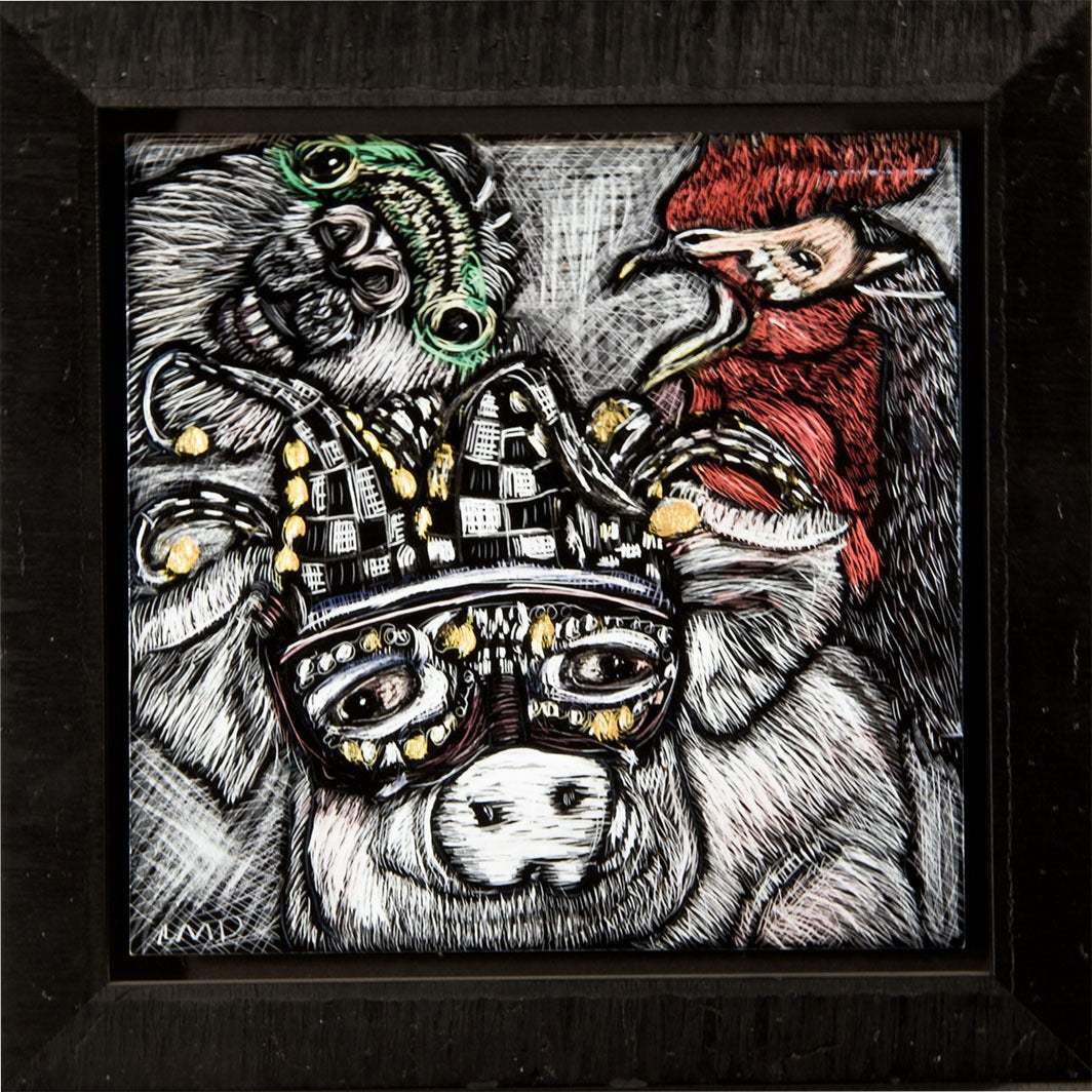 The Lama,The Rooster and the The Pig