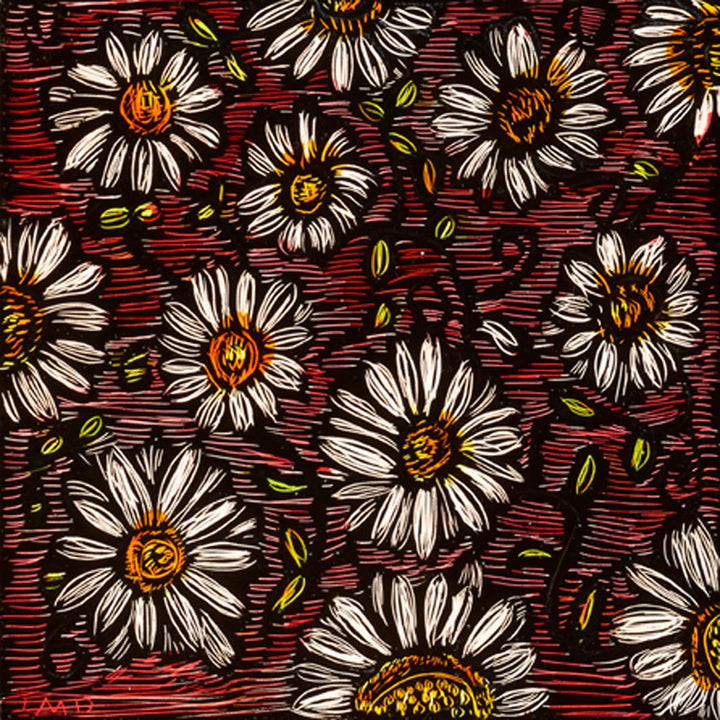 It's Spring when we can walk upon 12 daisies.