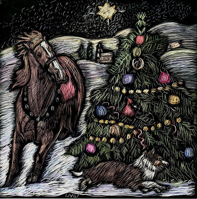 Christmas Barrel Race