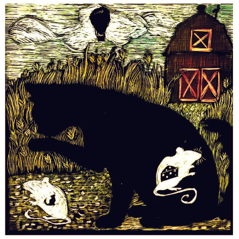 c-at who ate the mouse that ate the cheese and the mouse that the mini cat.
