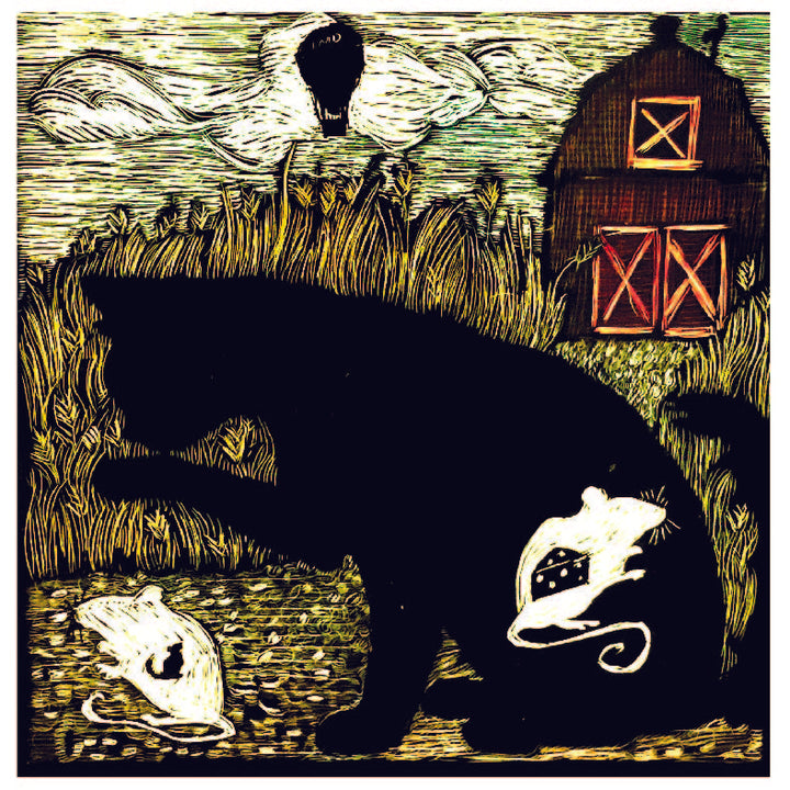 c-at who ate the mouse that ate the cheese and the mouse that the mini cat.