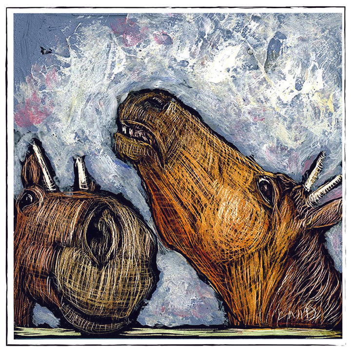 When Horses grow horns