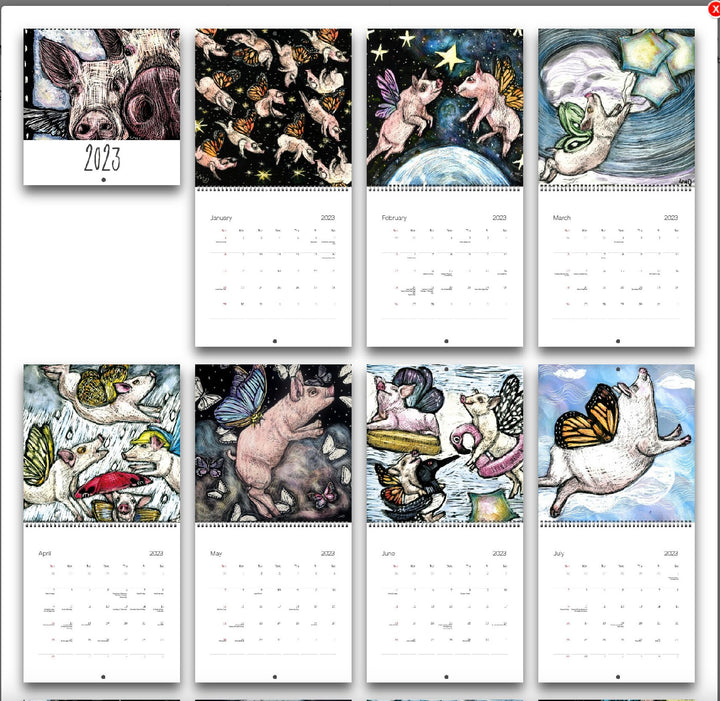 Calendar-art prints-reproduction