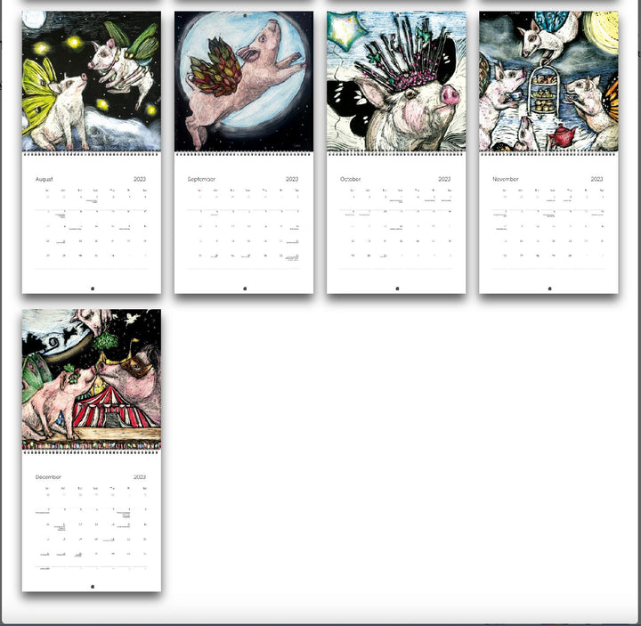 Calendar-art prints-reproduction