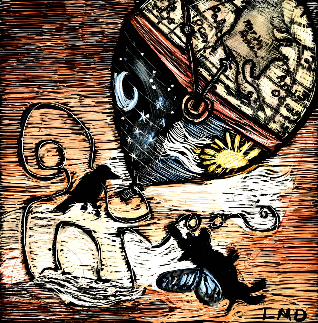 Crow,Pig ,Ballon