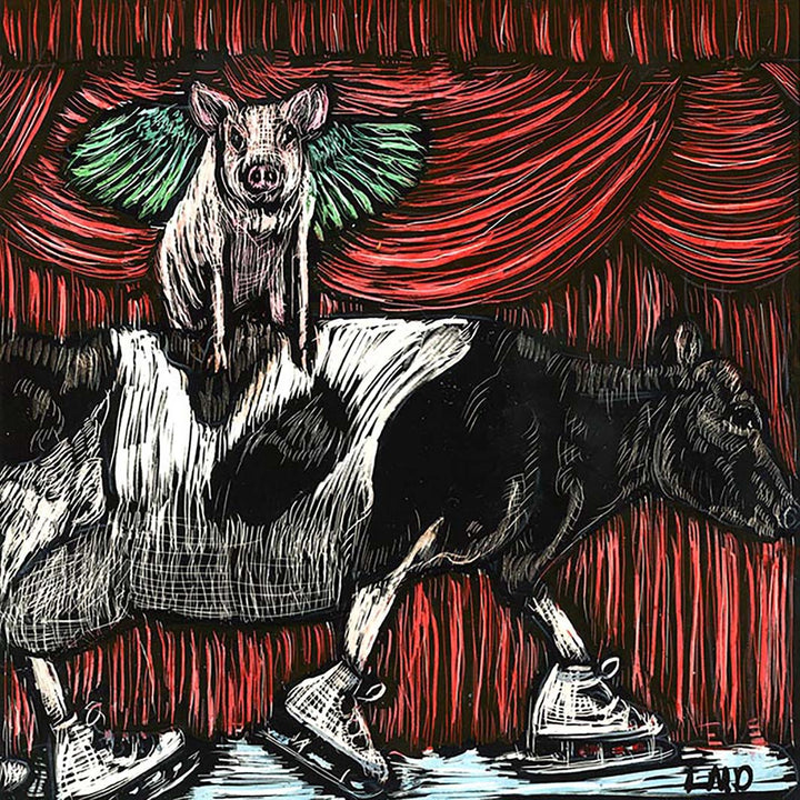 When Cows can skate-card