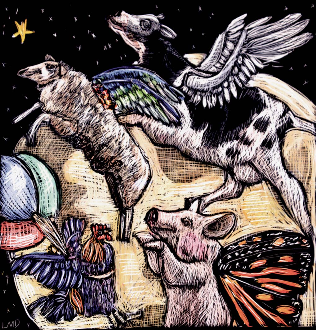 When Farm animals can fly