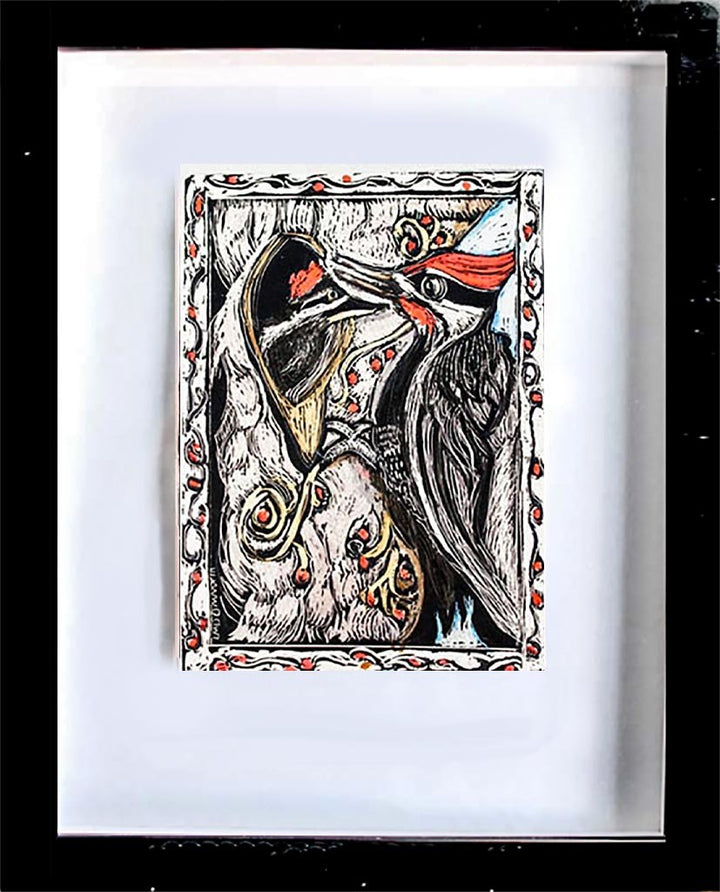 Pileated wood pecker